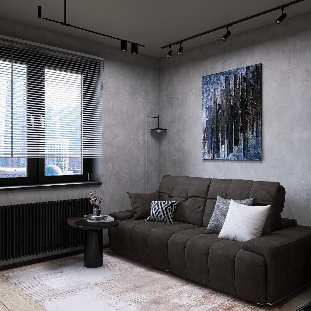 Маленькая квартира с мужским характером