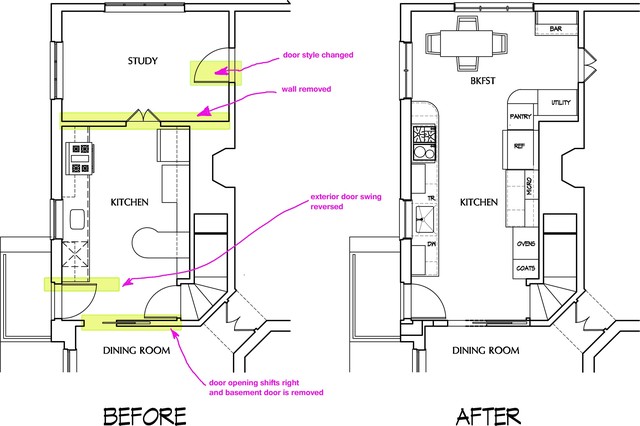 Kensington MD Kitchen Remodel with Wall Removal contemporary