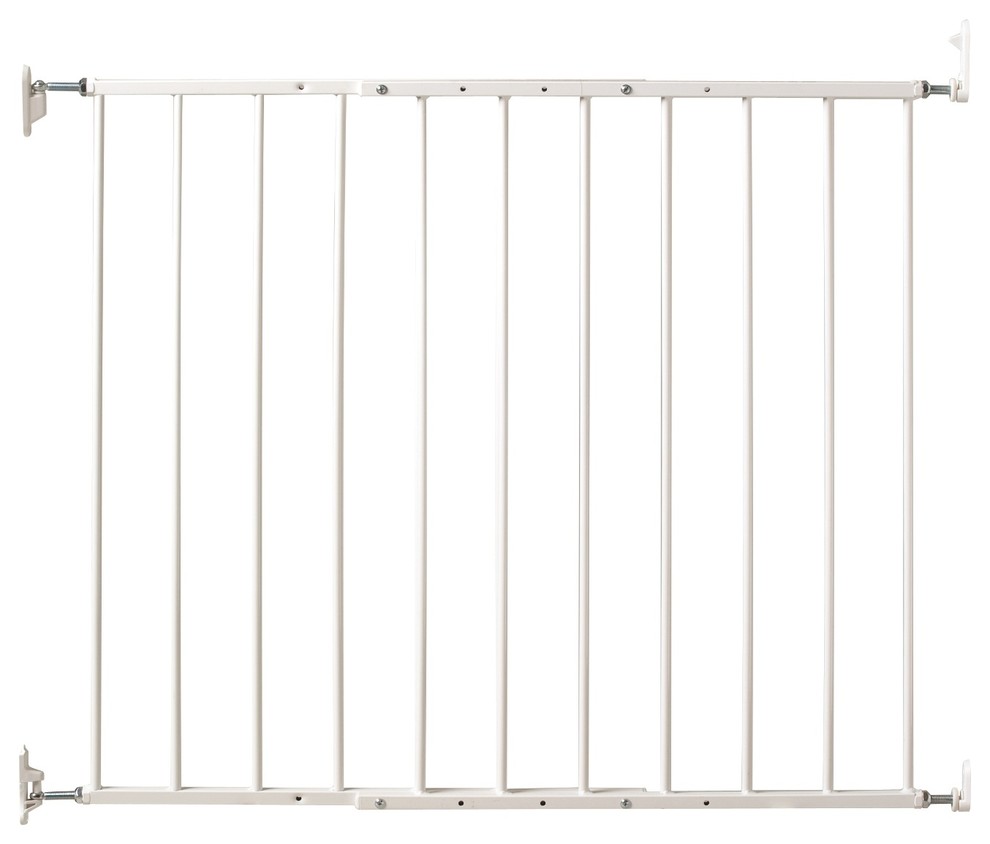 Kidco Command Wall Mounted Pet Gate, White, 24.75", 42.5"X1.75"X31