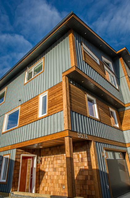 Grove trendy-hus-og-facade