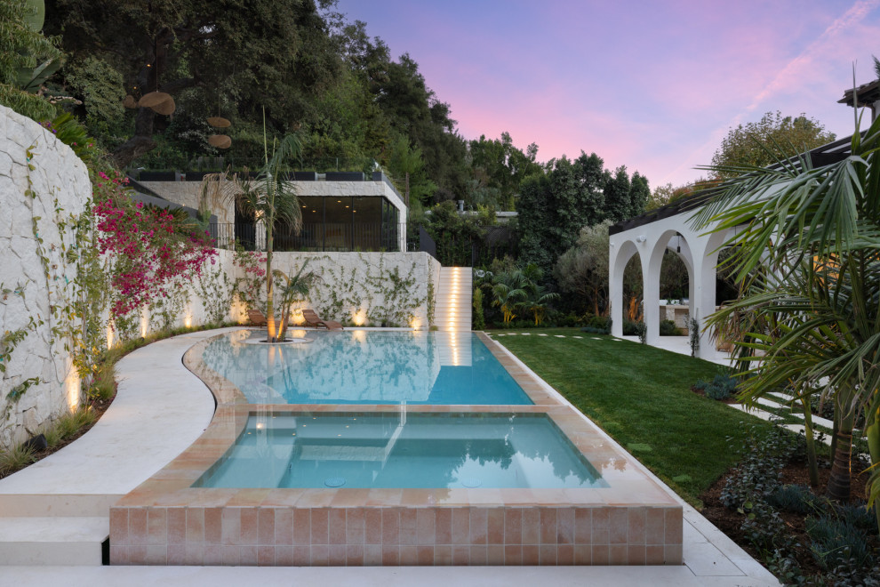 Stone Canyon - Midcentury - Pool - Los Angeles - by Flexi Tech ...