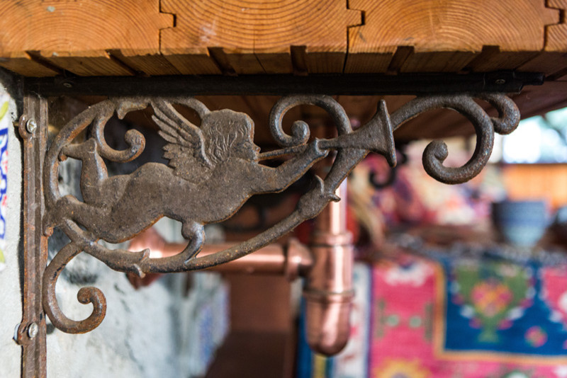 Круглая беседка