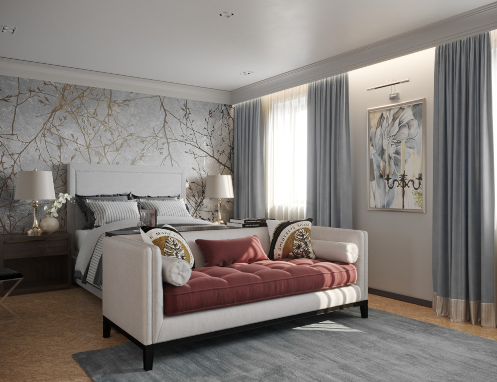 Ренновация спальни в частном доме