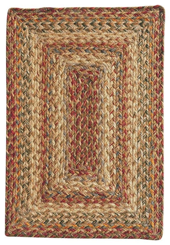 Homespice Decor Harvest Jute Braided Placemat 13" x 19" (Rectangle)