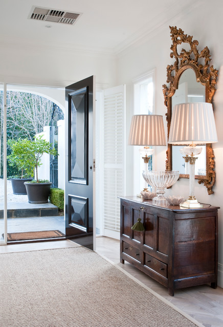 Dressing a house with art traditional-entry