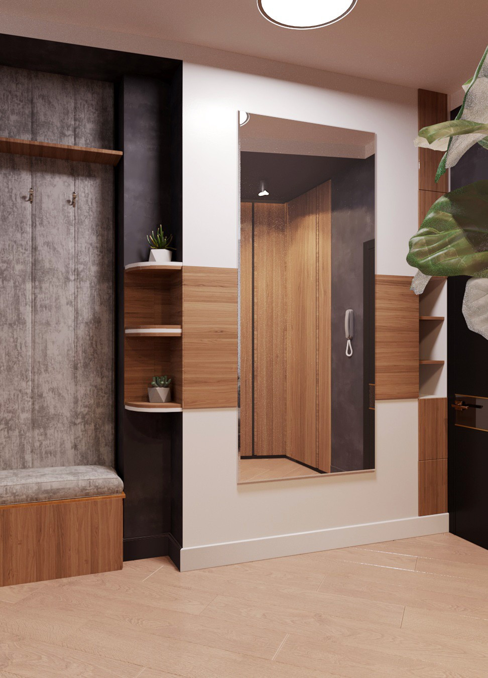 Интерьер для квартиры со сложной планировкой