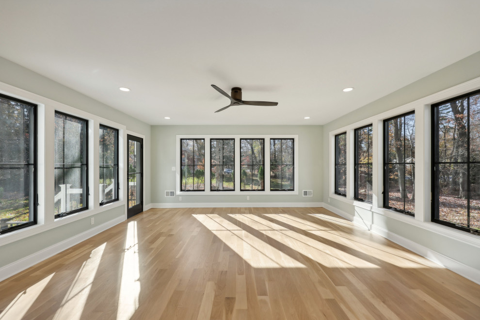 Sunroom With Floor To Ceiling Windows | Second Floor Addition Wyckoff NJ