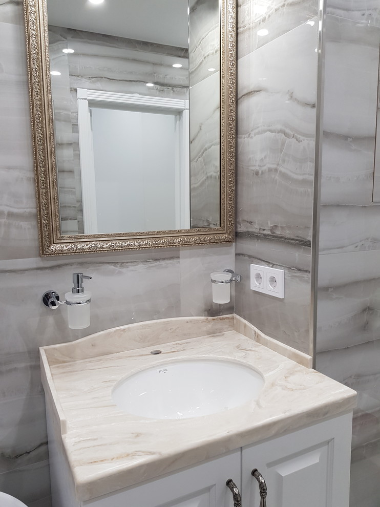 Столешница из искусственного камня Corian Duna Prima для ванной комнаты