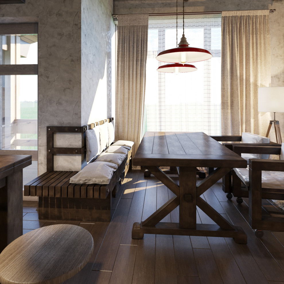 Интерьеры дома в Леоновском