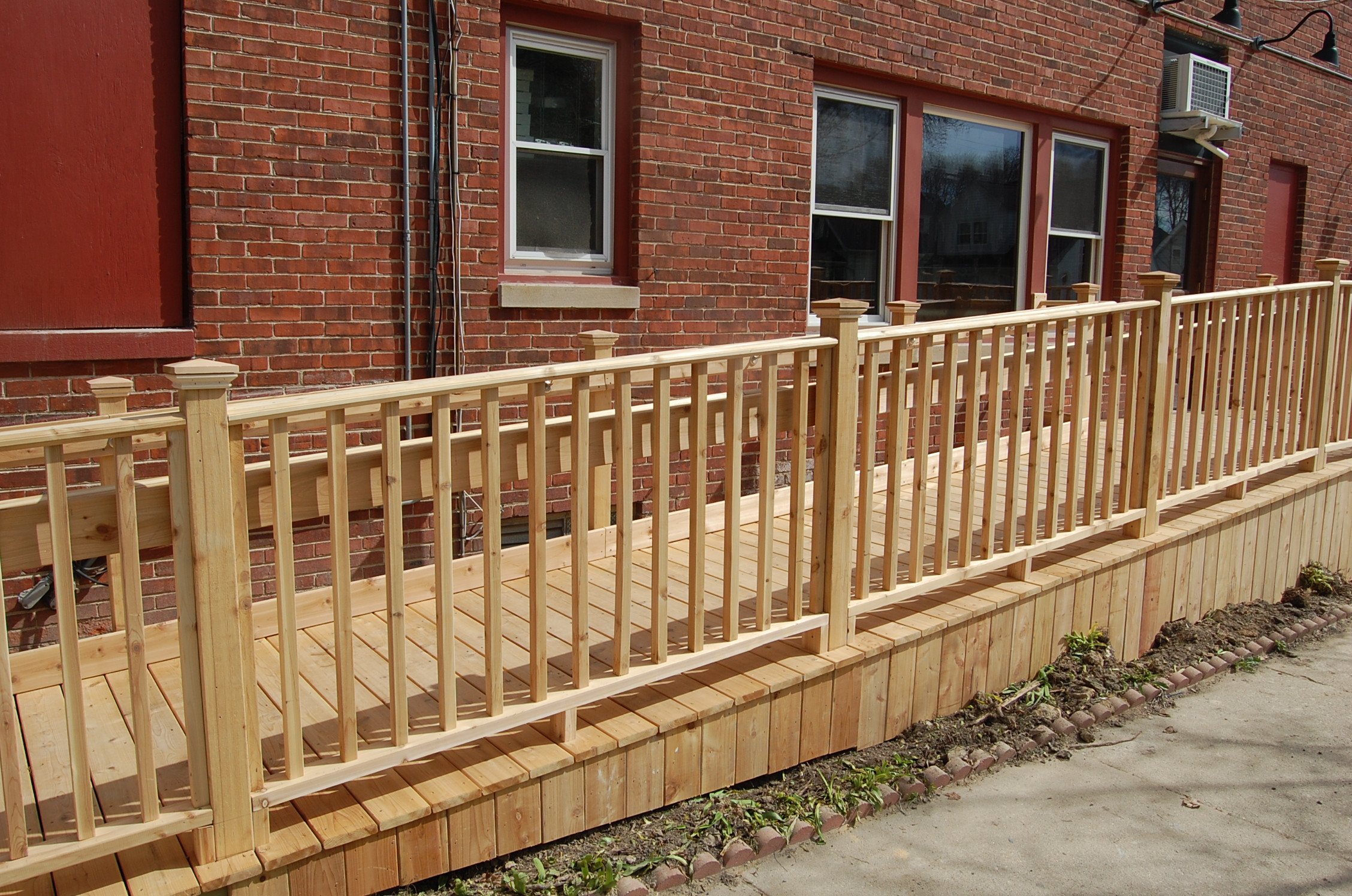 Commercial building Wheelchair ramp