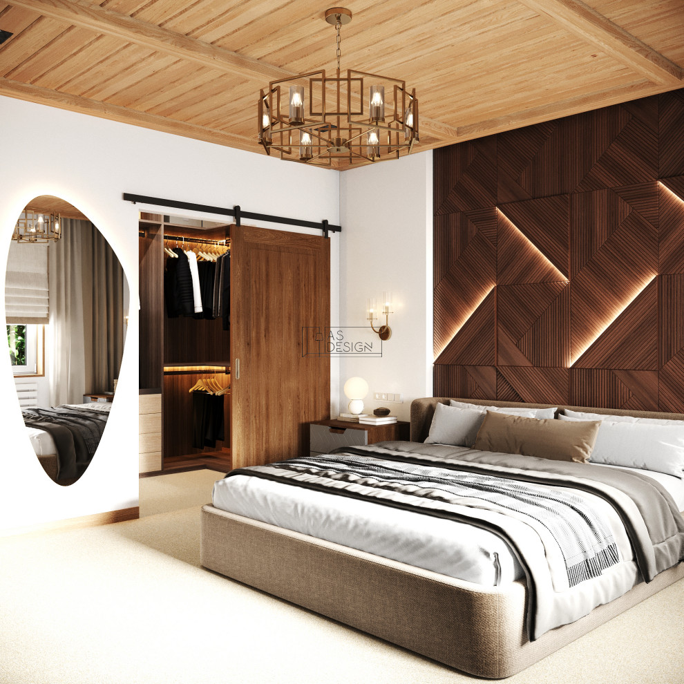 Проект загородного дома в стиле "Шале" Мск.обл. Мытищи