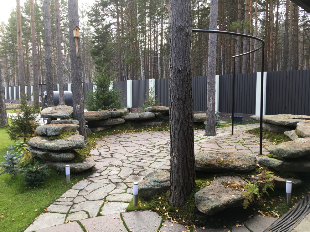 Ландшафт. Частный дом.