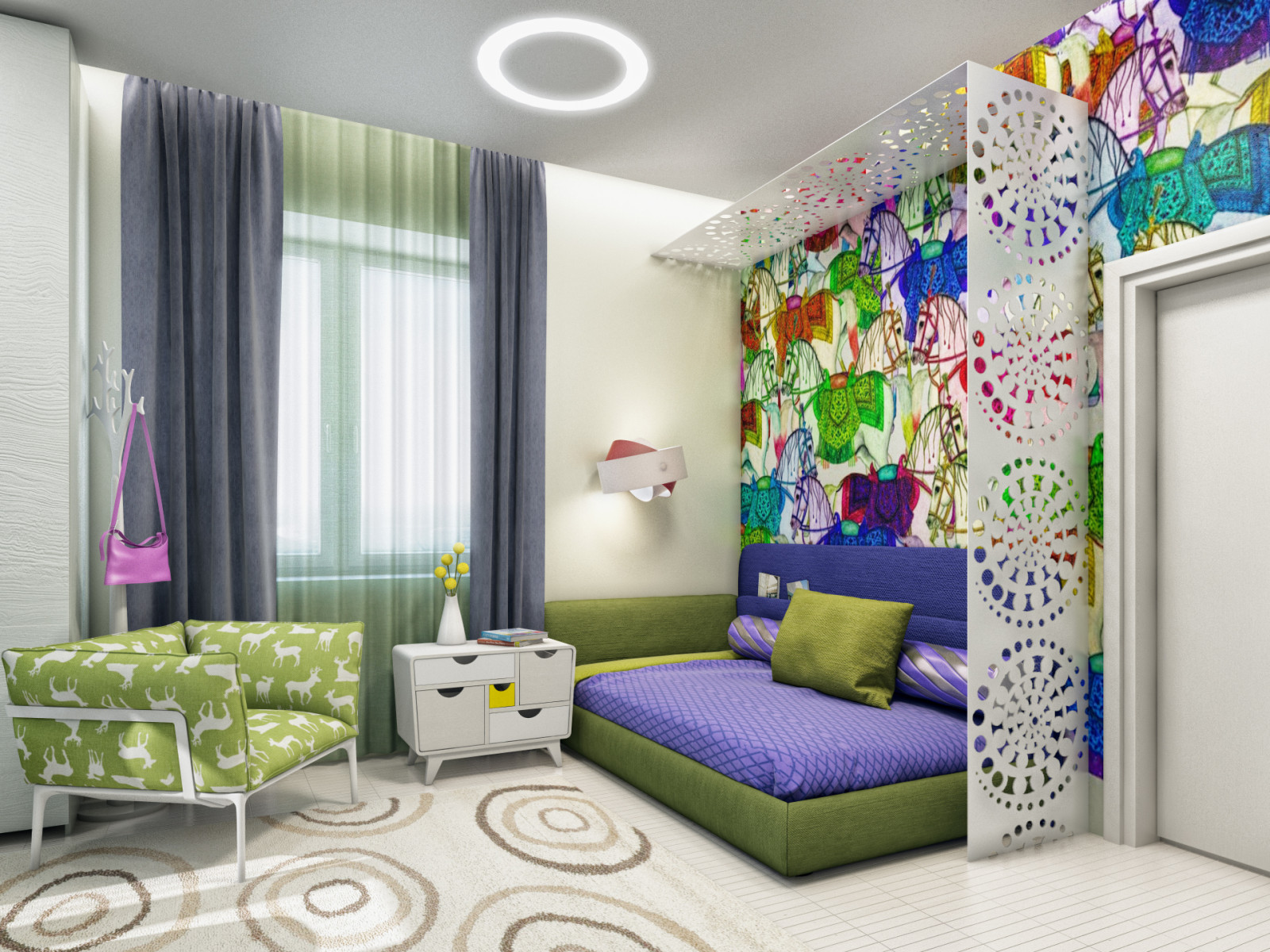 Там, где много Детских Комнат