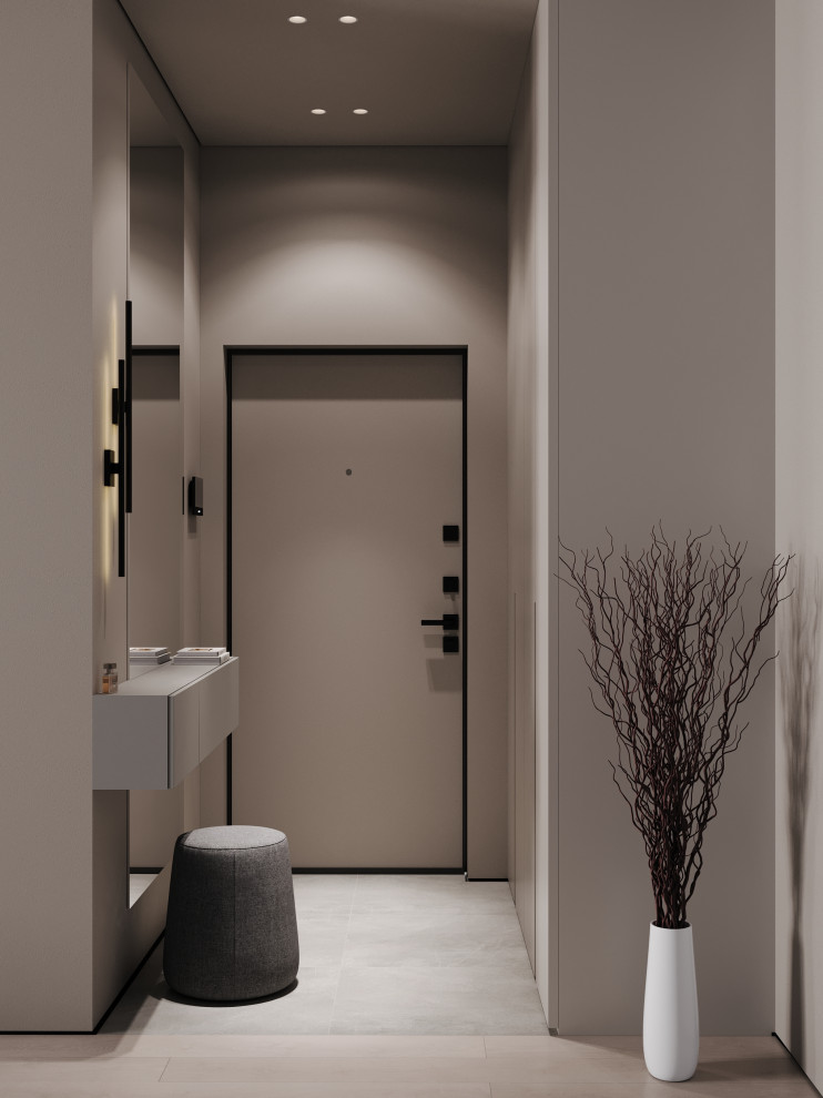 ЖК ID-Kudrovo, лаконичный интерьер в концепции минимализм