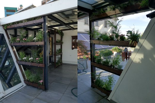 Terrazza 50 mq modern-deck