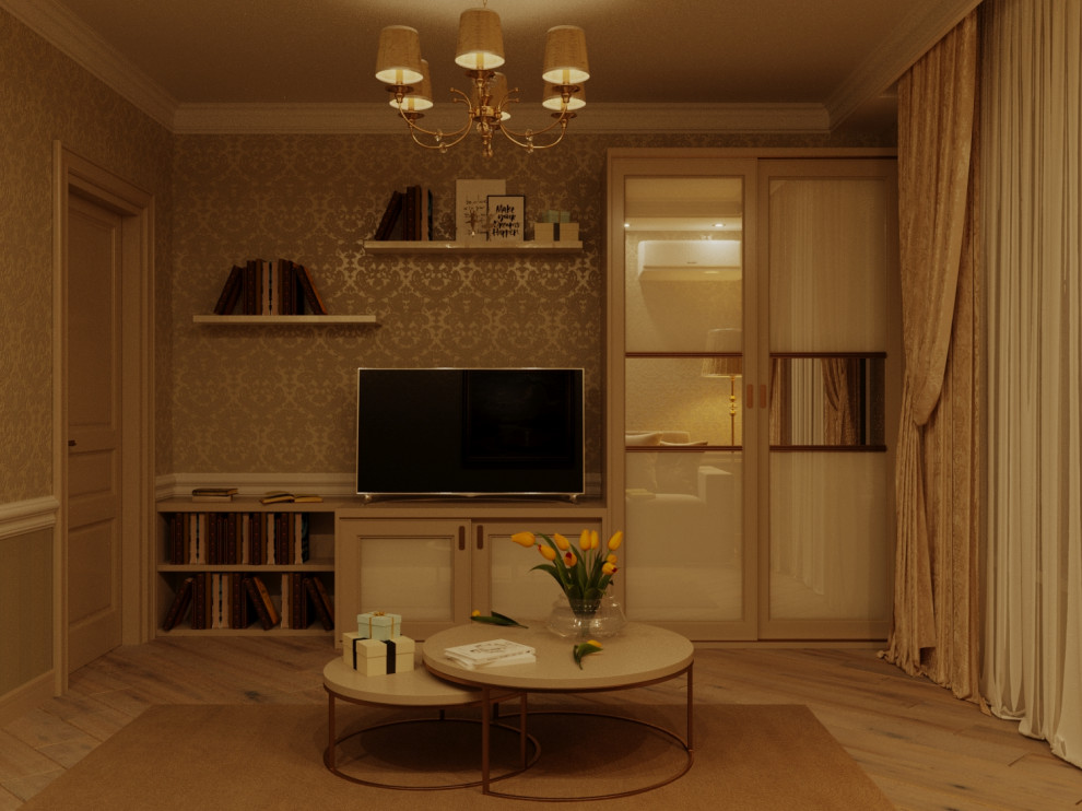 Дизайн интерьера Спальня Гостевая 68