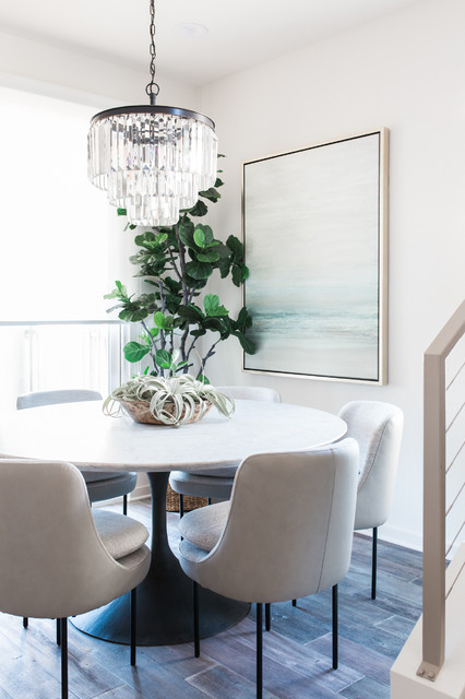 Beach Style Dining Room coastal-dining-room