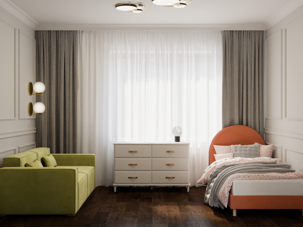 Дизайн детской в частном доме в Подмосковье, 220м2