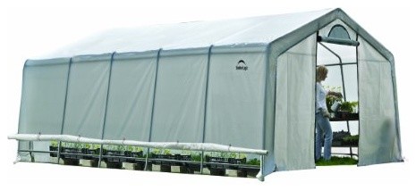 Heavy Duty Greenhouse, 12x20x8 ft./3,7x6,1x2,4 m