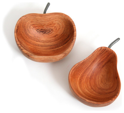 Apple and Pear Pinch Bowls