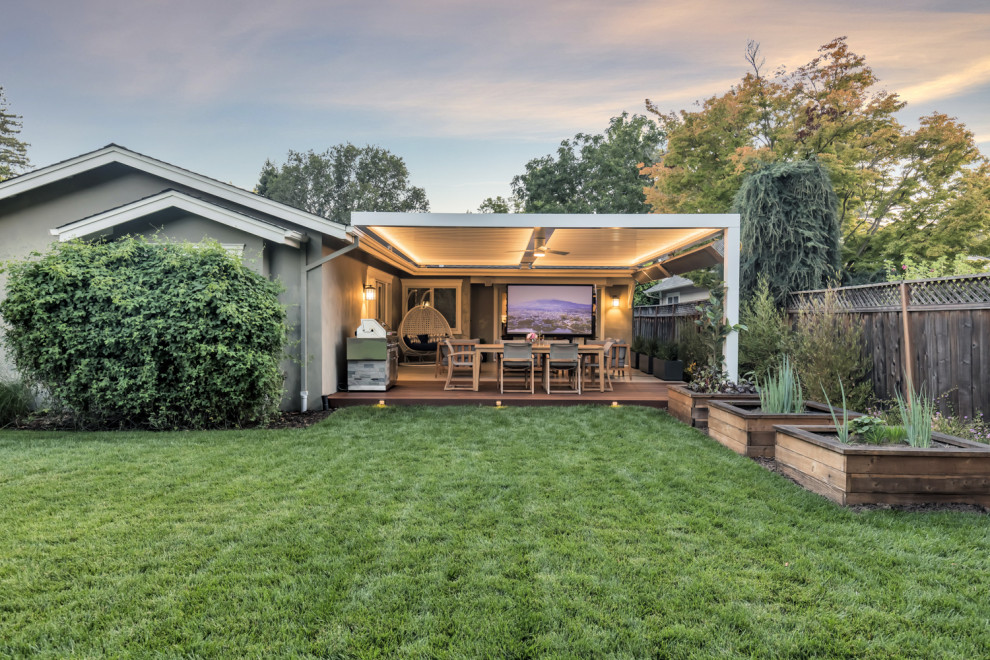 Custom Floating Pergola & Patio