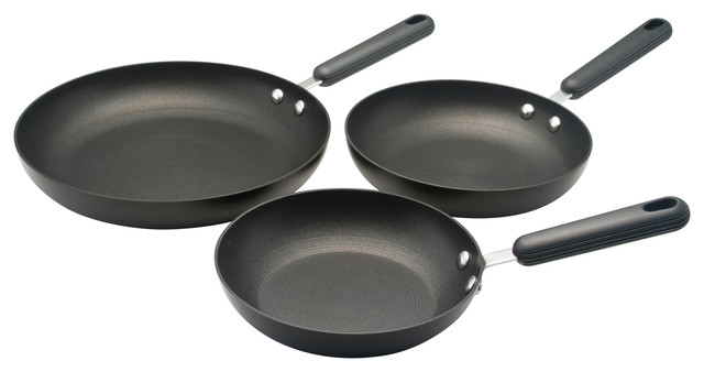 10 green 8 and 12-inch nonstick fry saute pan 3-piece set