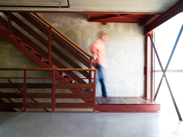 Thin Copper Sky modern-treppen