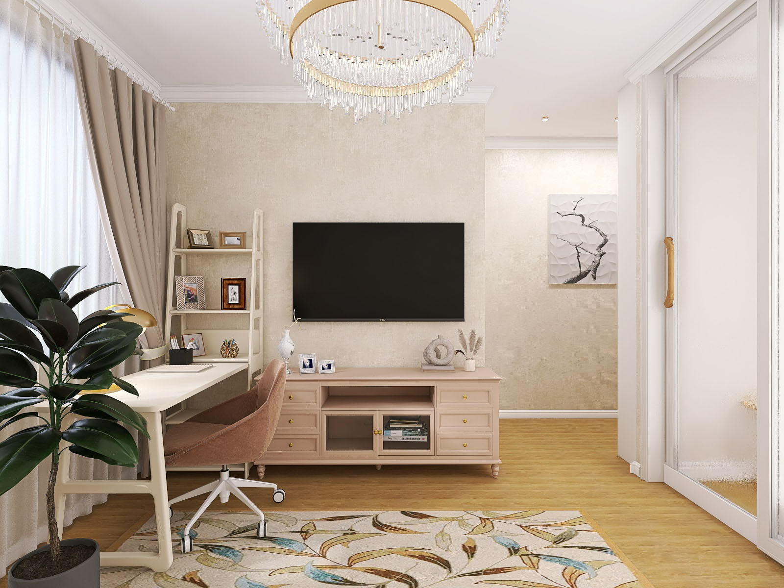 Однокомнатная квартира для пары с внуками