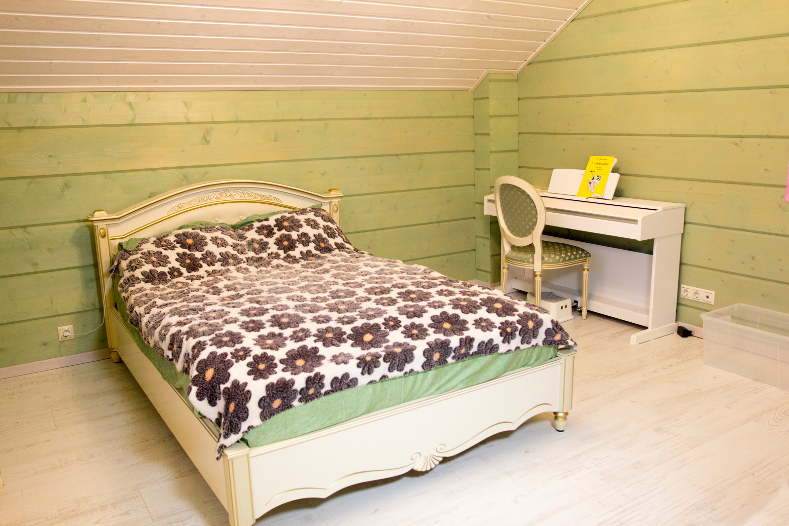 Дом из кирпича в Охтинском парке