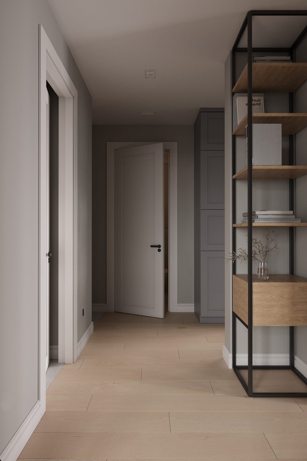 Дизайн-проект квартиры 60 кв.м в  стиле Петербургский Лофт