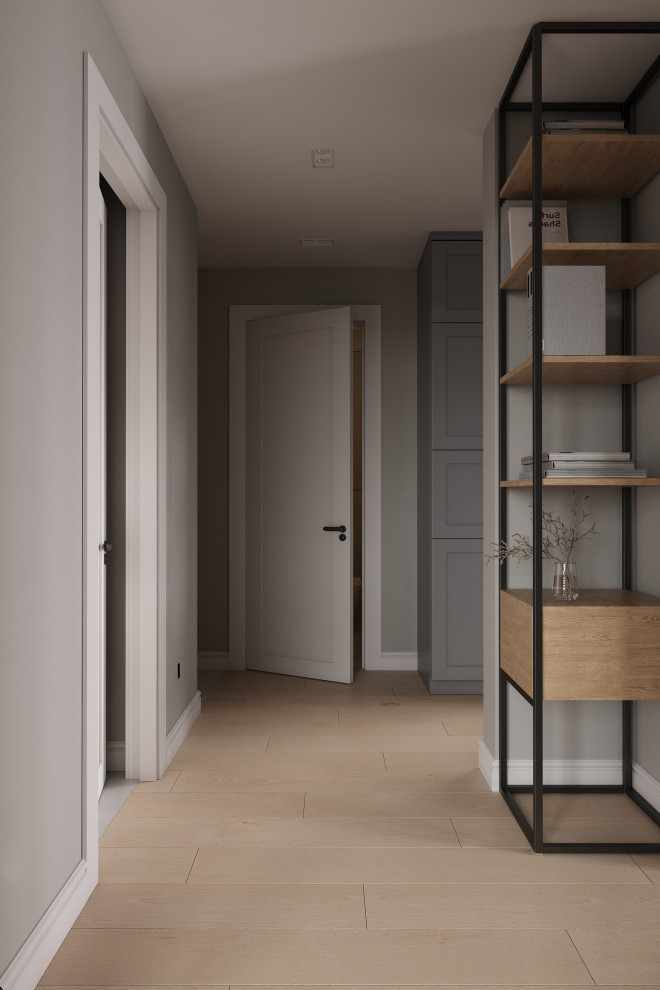 Дизайн-проект квартиры 60 кв.м в  стиле Петербургский Лофт