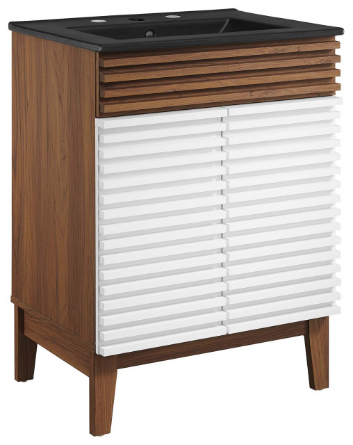 Render 24" Bathroom Vanity Transitional Bathroom Vanities And Sink