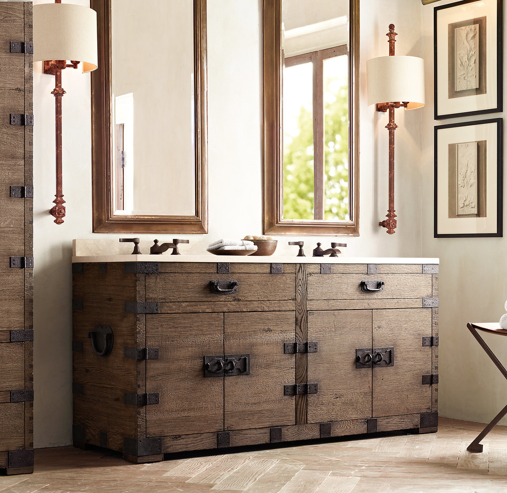 Ванная в стиле лофт