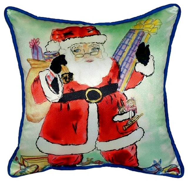 Santa Extra Large Zippered Pillow 22x22