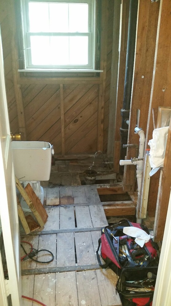 Gutted Bathroom