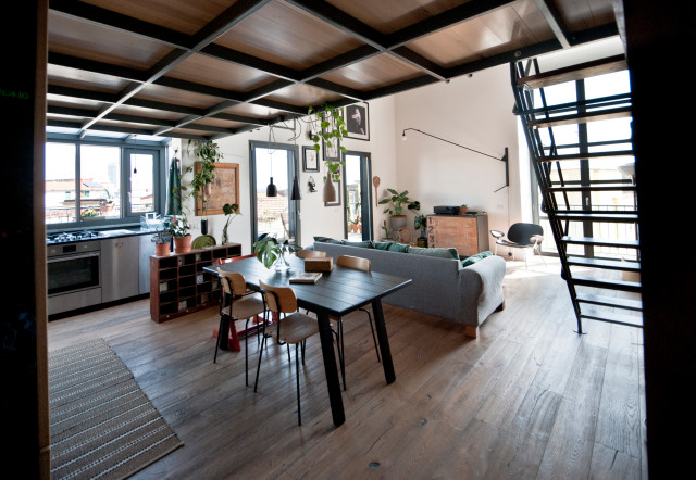 Casa studio Cedro eklektisk-vardagsrum