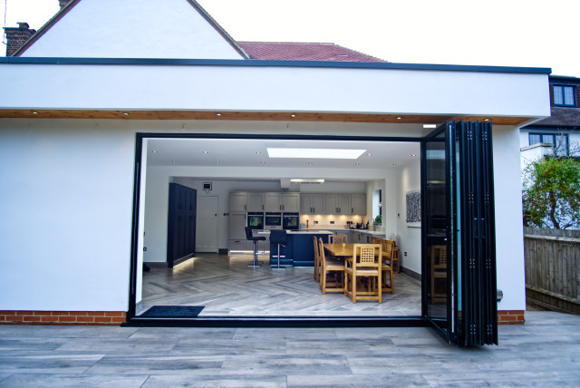 Double Storey Kitchen Extension modern-kitchen