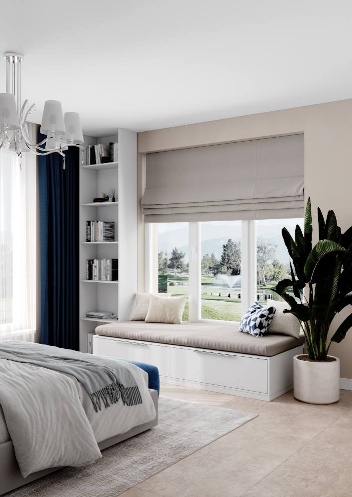 Спальня в жилом доме