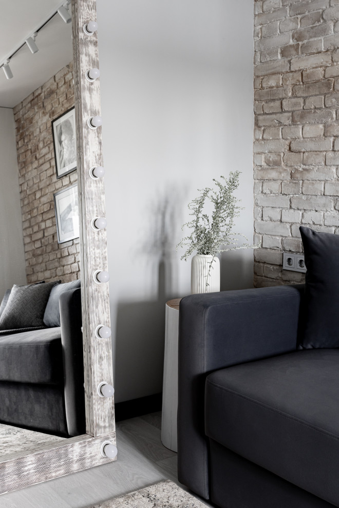 Уютная графичность. Квартира - отдых для семьи врачей