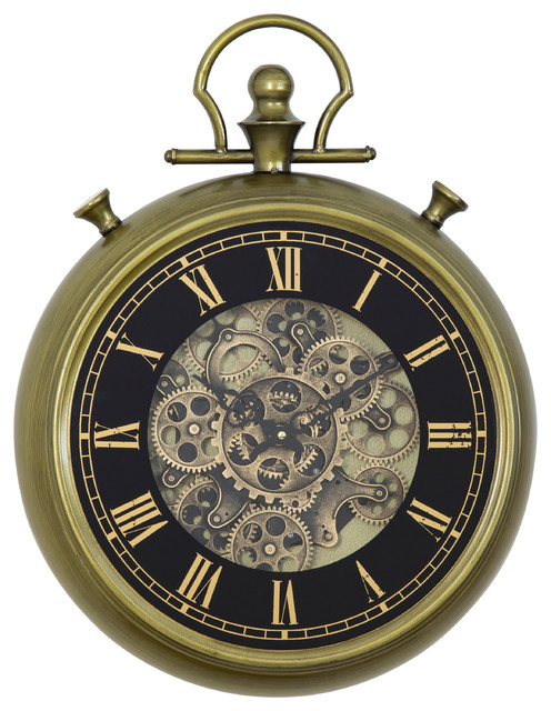 Simple Pocket Watch Gear Clock