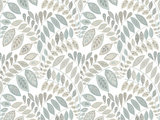 Fiddlehead Light Grey Botanical Wallpaper - Contemporary - Wallpaper ...