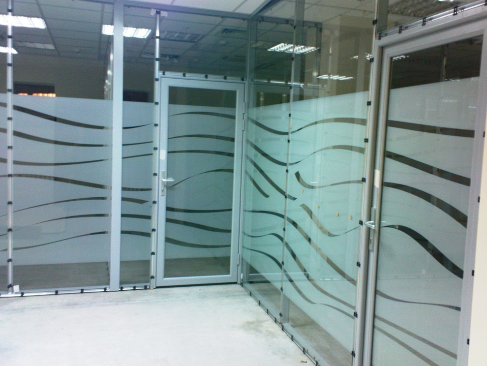 Декорирование стекла пленками