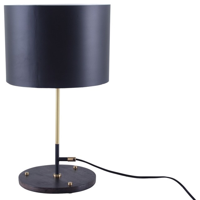 Ashton Table Lamp Black Steel