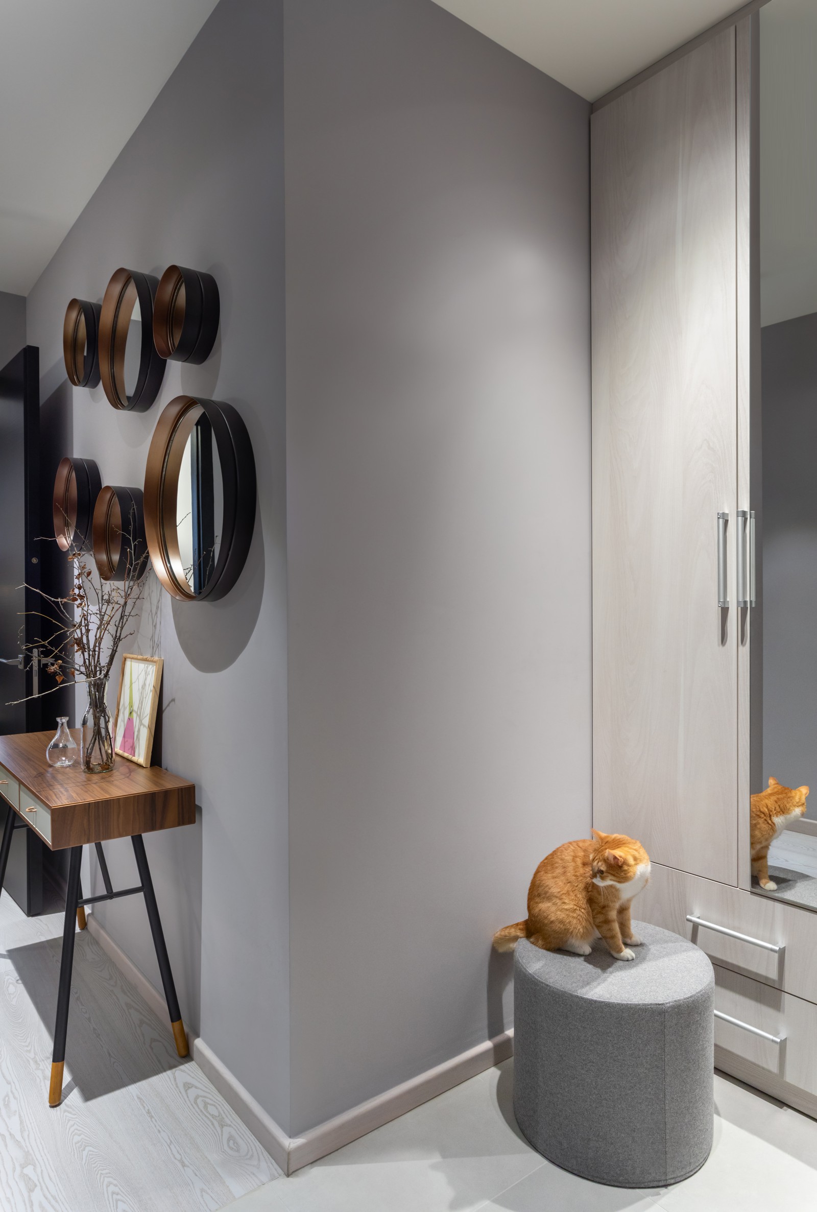 Московская квартира 42м² в нейтральных тонах