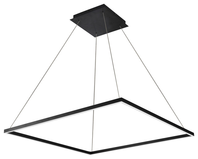 39 Atria Led Square Chandelier Adjustable Suspension Fixture