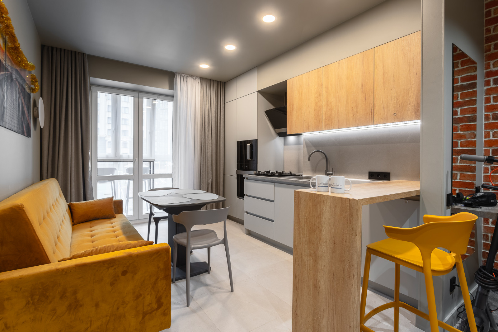 Квартира в современном стиле в г.Зеленоградске