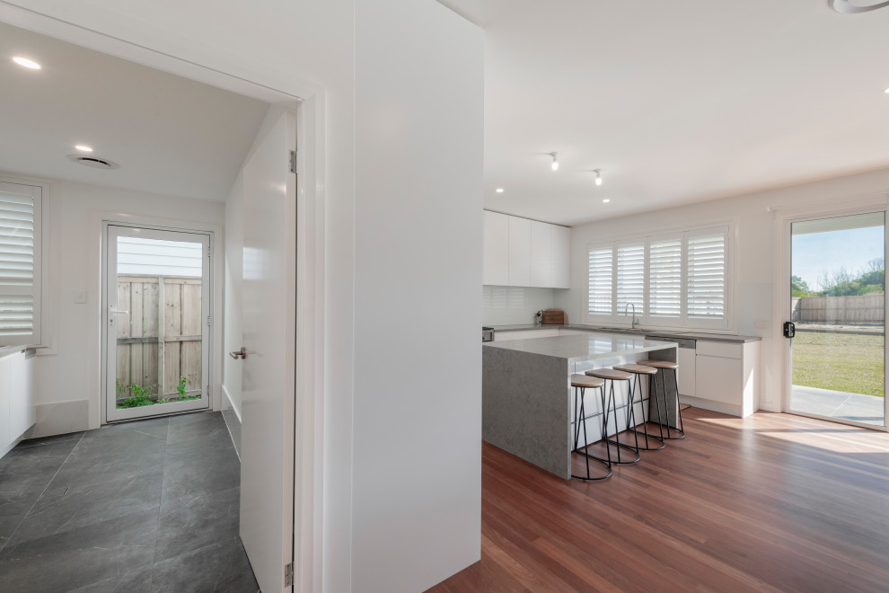 Photo of a contemporary kitchen in Central Coast.