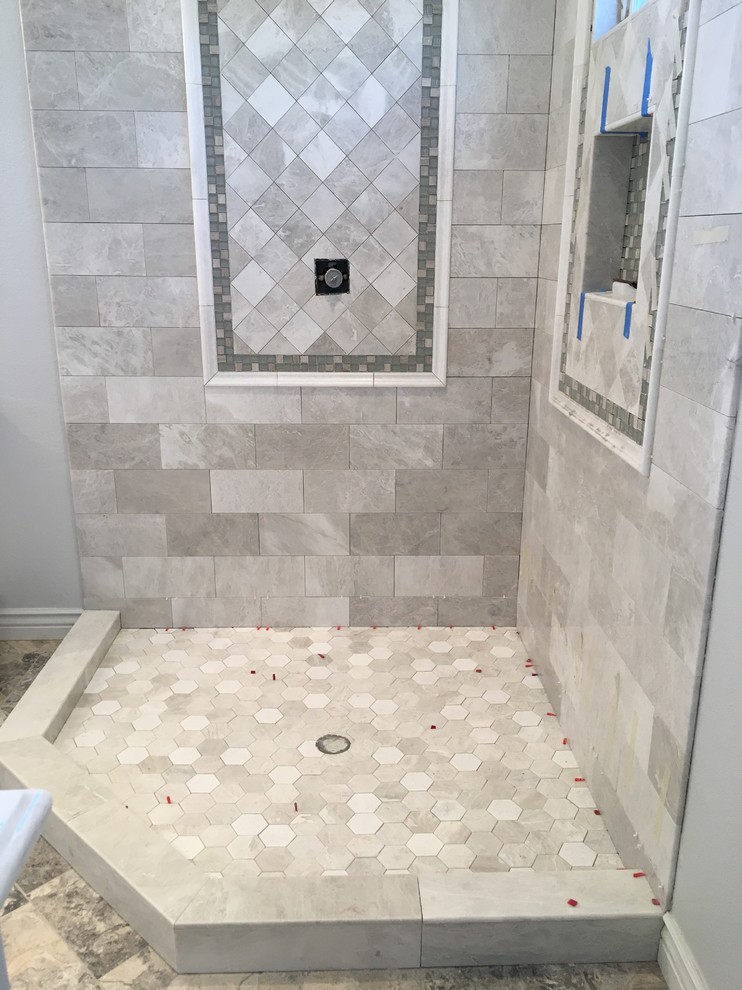 Bathroom - transitional bathroom idea in Orange County