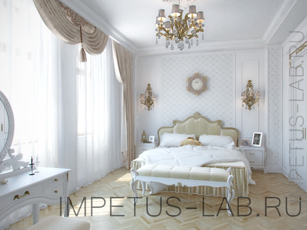 Проект квартиры в классическом стиле