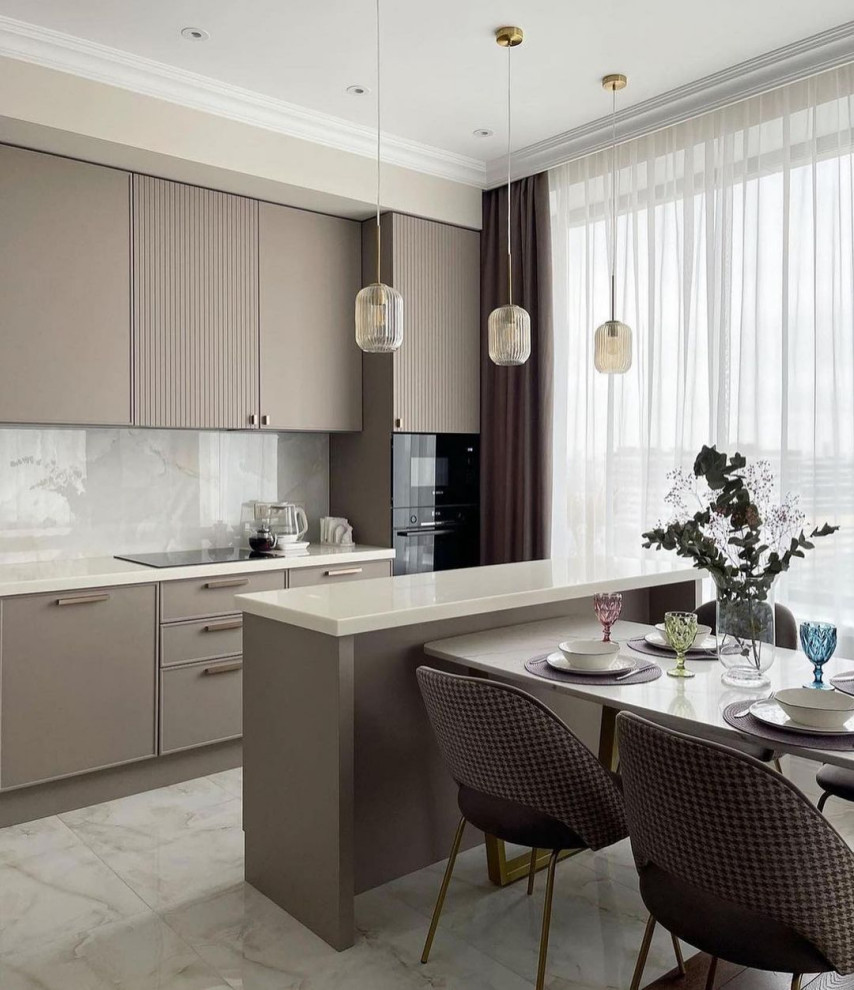 Кухня в гостинной